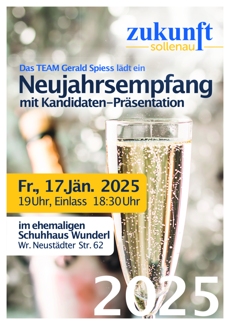 Neujahrsempfang mit Kandidaten-Präsentation
