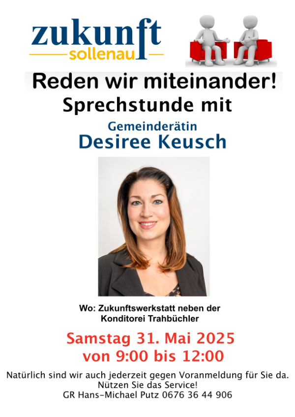 Reden wir miteinander!